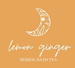 Herbal Bath Tea- Lemon+Ginger - Mela-Glo Beauty